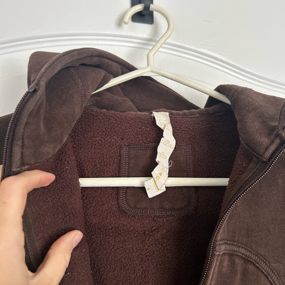Lululemon Vintage Brown Scuba Hoodie I - Picture 5 of 6